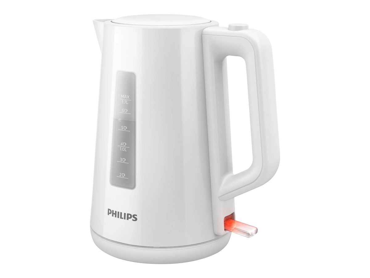Kettle, HD9318/70, Electric, 2200 W, 1.7 L, Plastic, 360° rotational base, White
