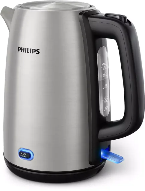 Philips | Kettle | HD9353/90 Viva Collection | Electric | 1740 W | 1.7 L | Stainless steel | 360° rotational base | Stainless steel