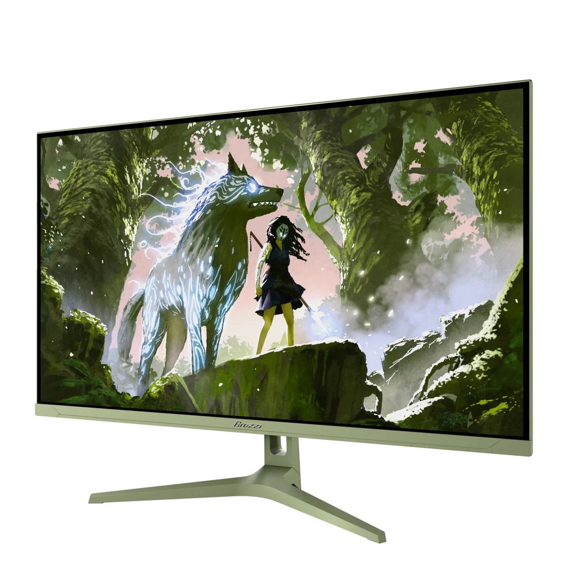 Nova, 32 ", IPS, QHD, 16:9, 180 Hz, 1 ms, 2560 x 1440 pixels, 300 cd/m², HDMI ports quantity 2, Forest Green