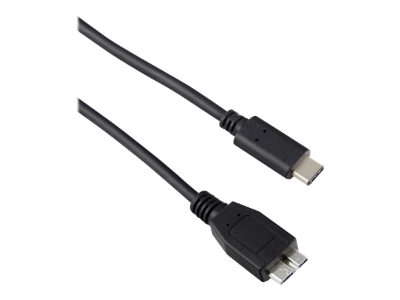 Targus 1 m USB-C To USB-MicroB 3.1 Gen2 (10 Gbps 3 A) Cable - Black - B2B only, Targus