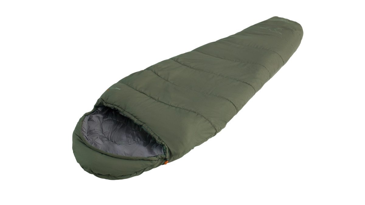 Easy Camp Raven II Mummy -1°C, Sleeping Bag, 215 x 76 x 50 cm, Temperature -16 to 4 °C, Two-way open-end, L-shaped, autolock