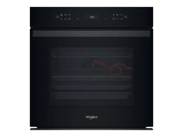 Whirlpool Oven | WOI6A8FPT1SBA | 73 L | Electric | Pyrolytic/Hydrolytic | Electronic | Steam function | Convection | Height 59.7 cm | Width 59.5 cm | Black