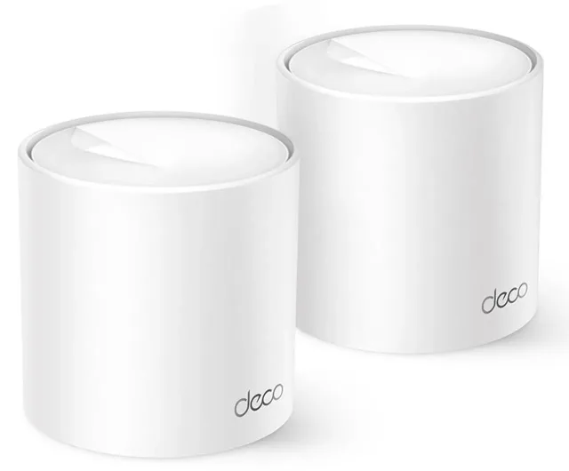 Wireless Router|TP-LINK|Wireless Router|1500 Mbps|Mesh|Wi-Fi 6|1x10/100/1000M|1x2.5GbE|DHCP|DECOX10(2-PACK)
