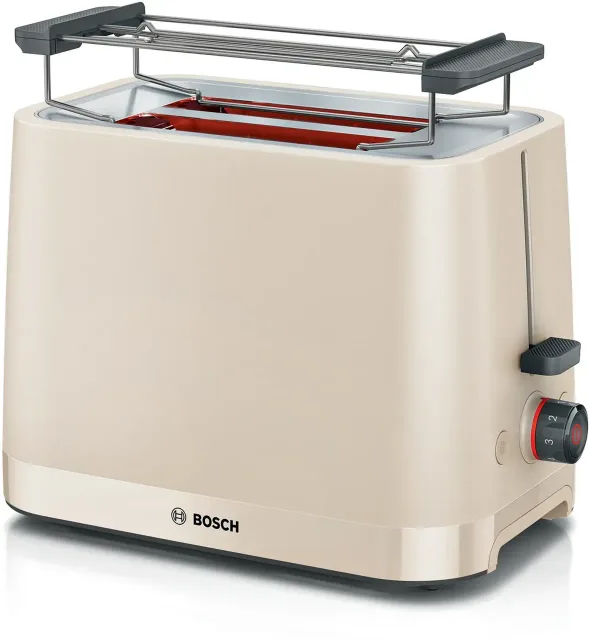 Bosch Compact Toaster | TAT3M127 MyMoment | Number of slots 2 | Housing material Plastic | Beige