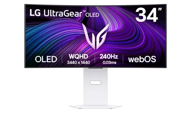 LG | 34GX90SA-W | 34 " | OLED | 21:9 | 240 Hz | 1 ms | 3440 x 1440 pixels | 250 cd/m² | HDMI ports quantity 2 | White