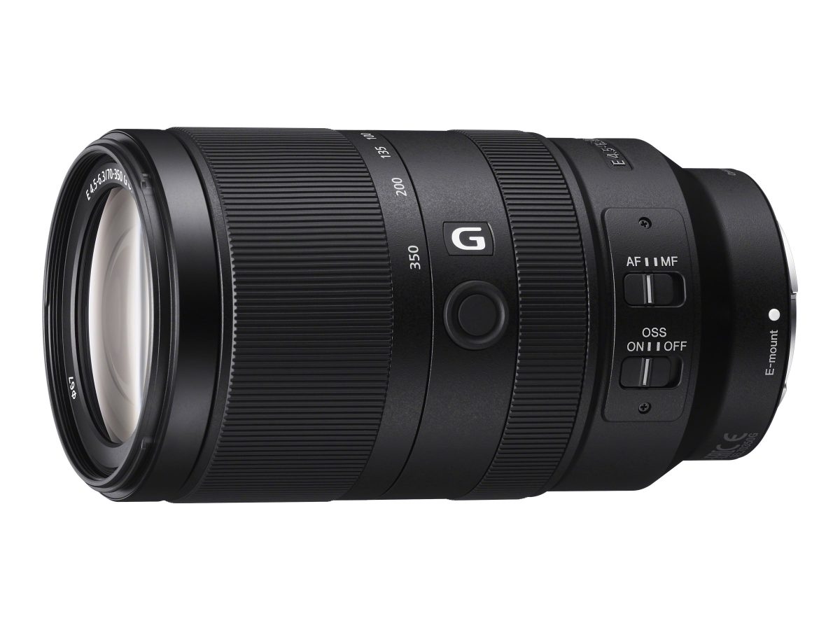 E 70–350 mm F4.5–6.3, Sony E-mount