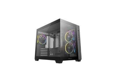 Deepcool Case, CG330 3F, Black, Micro ATX