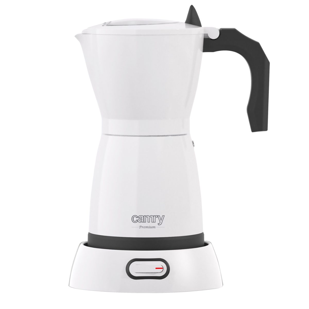 Electric Moka Coffe Maker, CR 4415w, 480 W, White