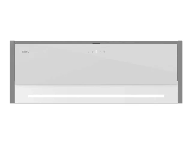 CATA | Hood | RENOVA PURE AIR MNV90 GWH | Canopy | Width 90 cm | Mechanical control | LED | Stainless steel