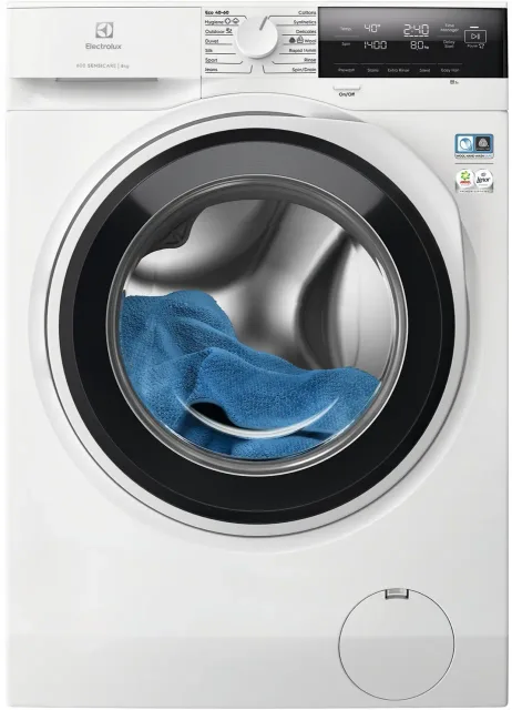 Electrolux 600.sērija veļas mazg.mašīna ar SensiCare, 8kg