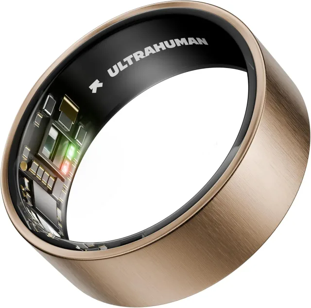 Ultrahuman | Ring Air | Brushed Rose Gold | Size 10 | Smart Ring