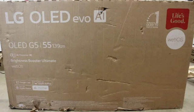 SALE OUT. LG OLED55G51LW 55" (140 cm) Premium OLED TV | SALE OUT. LG OLED55G51LW | 55 | Smart TV | webOS 25 | UHD | DAMAGED PACKAGING