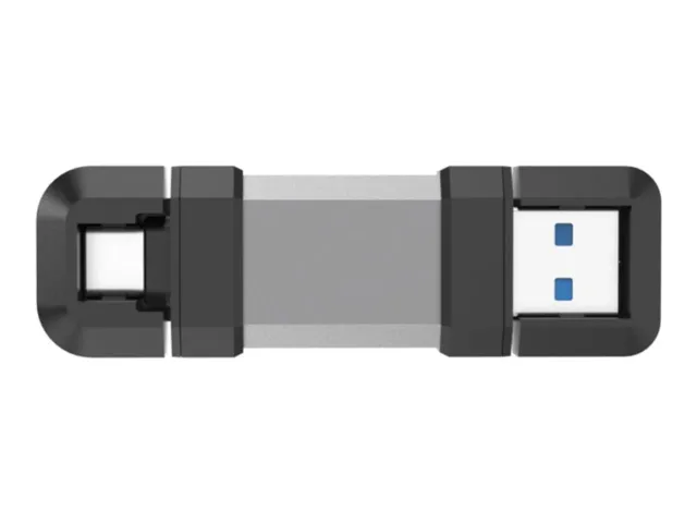 Silicon Power Dual USB Drive | Mobile C51 | 128 GB | USB Type-A and USB Type-C | Silver