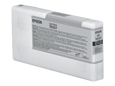Epson T6537, Ink Cartridge, Light Black