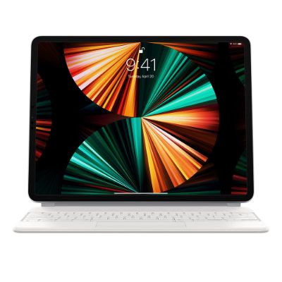Magic Keyboard for 12.9-inch iPad Pro (3rd-6th gen), Compact Keyboard, Wireless, SE, White