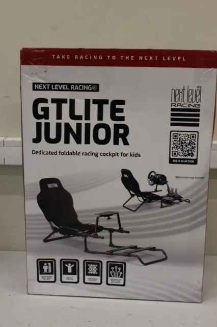 SALE OUT. Next Level Racing GTLite Junior Foldable Cockpit | SALE OUT. Next Level Racing GTLite Junior Foldable Cockpit | DAMAGED PACKAGING