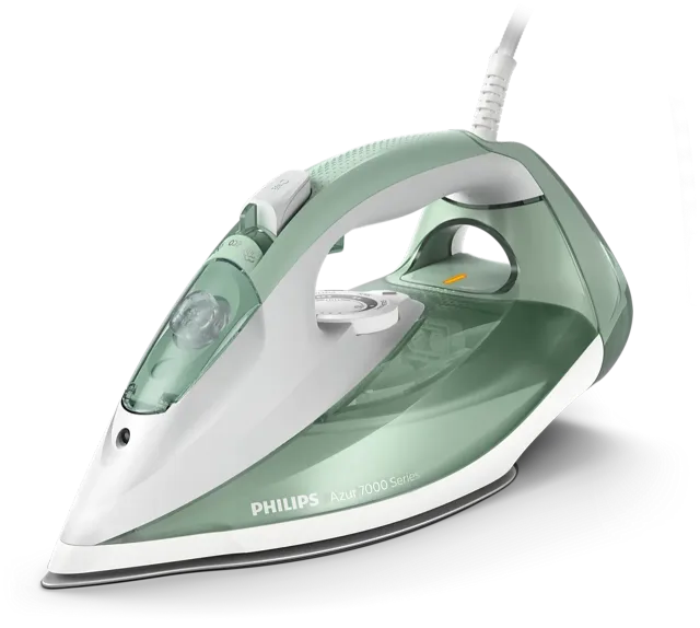 Philips DST7012/70 HV | Steam Iron | 2600 W | Water tank capacity 300 ml | Continuous steam 45 g/min | Steam boost performance 220 g/min | Desert Green/Gray