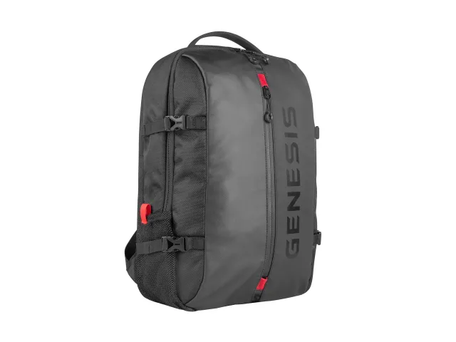 Genesis | Laptop Backpack | Pallad 410 | Backpack | Shoulder strap | Black