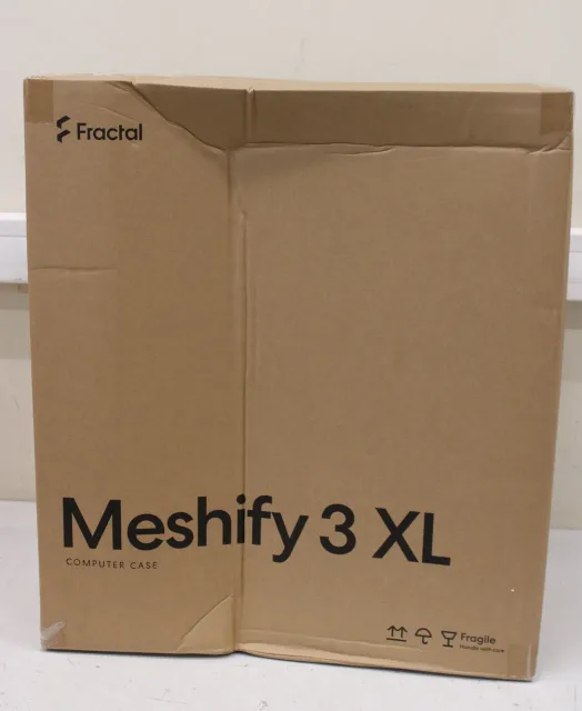 SALE OUT. Fractal Design Meshify 3 XL | Black RGB TG Light Tint | Mid-Tower | DAMAGED PACKAGING | ATX