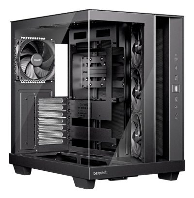 Case, BE QUIET, ATX/micro ATX/Mini-ITX, Black, Midi Tower, PC, BGW83