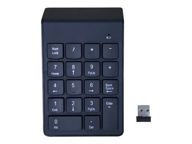Gembird | Numeric keypad | KPD-W-02 | Numeric keypad | Wireless | N/A | Black