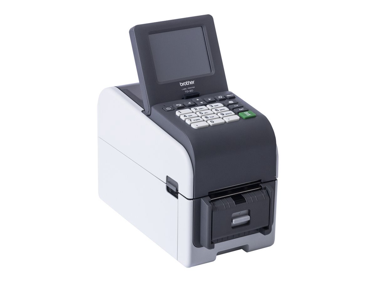 Brother TD-2350DFC203, Mono, Thermal, Wi-Fi, Grey/White