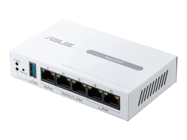 Asus | Gigabit VPN wired router | ExpertWiFi EBG15 | 10/100/1000 Mbit/s | Ethernet LAN (RJ-45) ports 3 | Mesh Support Yes | MU-MiMO Yes | Antenna type Internal | 1