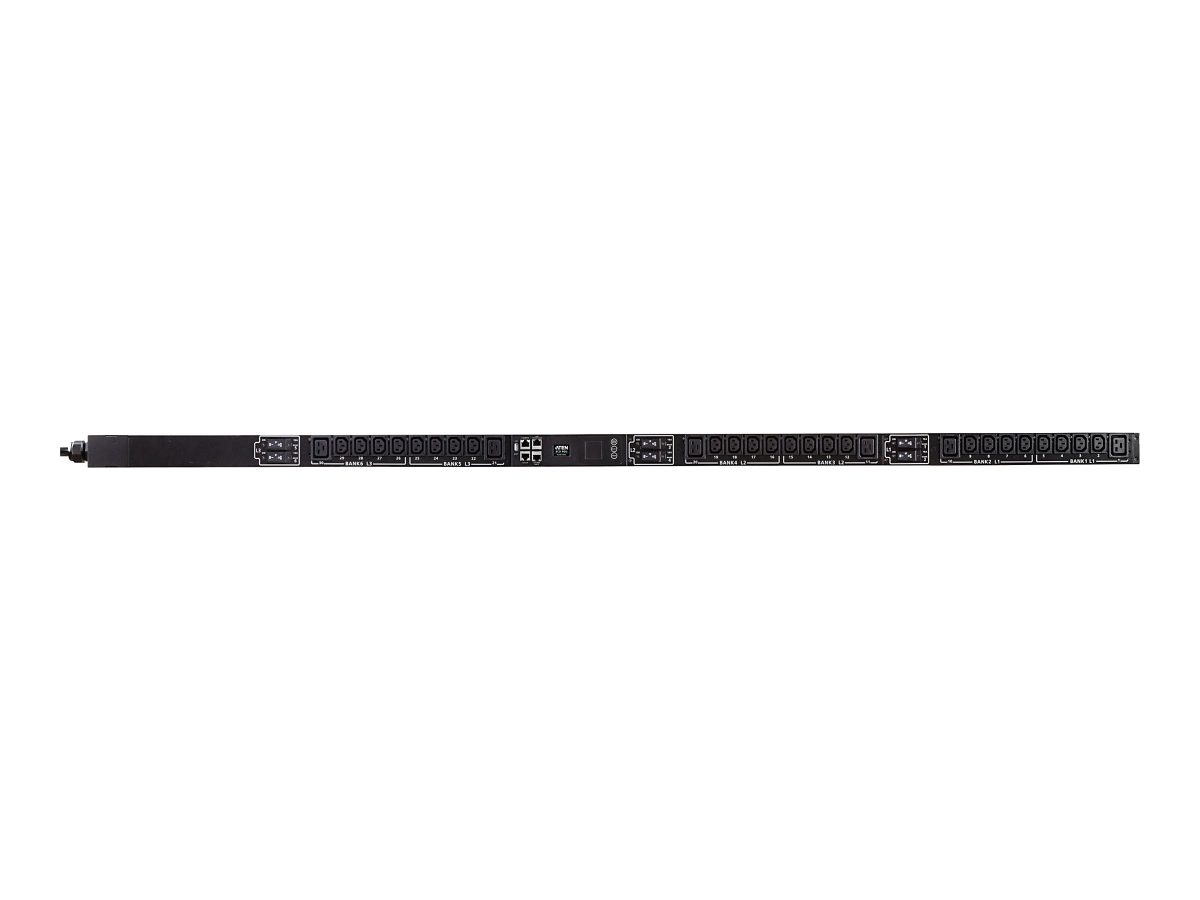 Aten PG96330G 32A 30-Outlet 3PH Metered & Switched PDU, Aten