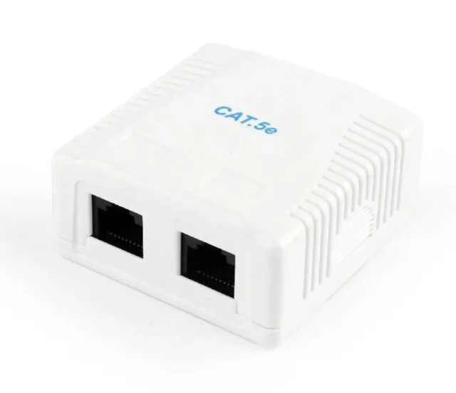 CABLE ACC MOUNT BOX 2XCAT5E/NCAC-2U5E-01 GEMBIRD