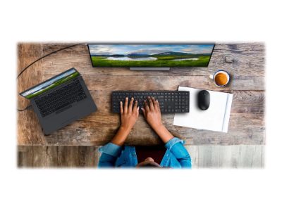 Pro Keyboard and Mouse, KM5221W, Keyboard and Mouse Set, Wireless, Batteries included, Wireless connection, US, Black