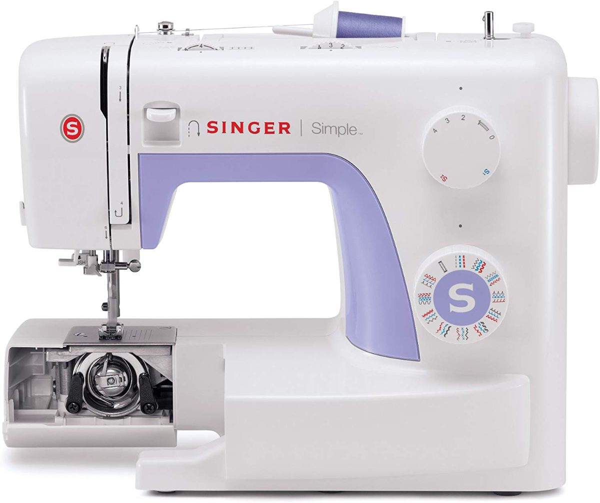 Sewing Machine, Simple 3232, Number of stitches 32, Number of buttonholes 1, White