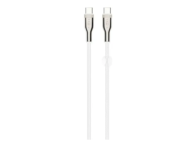 Fixed | Braided Cable, 100W | FIXDB-CC12-WH | White