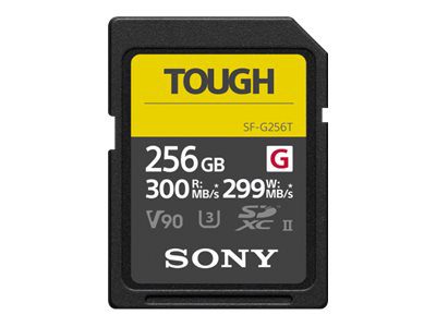 Tough Memory Card, UHS-II U3 V90, 256 GB, SDXC, Flash memory class 10