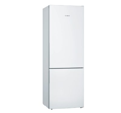 Refrigerator, KGE49AWCA, Energy efficiency class C, Free standing, Combi, Height 201 cm, Fridge net capacity 302 L, Freezer net capacity 117 L, 38 dB, White