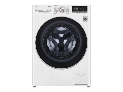 Washing Machine With Dryer, F2DV5S7S1E, Energy efficiency class D, Front loading, Washing capacity 7 kg, 1200 RPM, Depth 46 cm, Width 60 cm, Display, LED, Drying system, Drying capacity 5 kg, Steam function, Direct drive, Wi-Fi, White