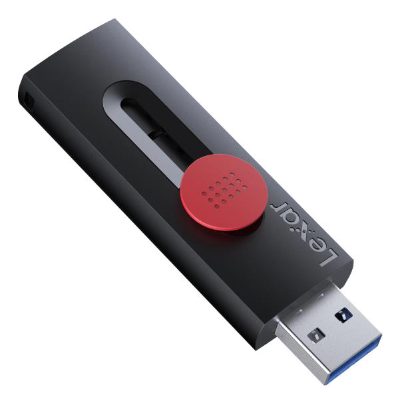 Flash Drive, JumpDrive D300, 128 GB, USB Type-C/Type-A, Black/Red