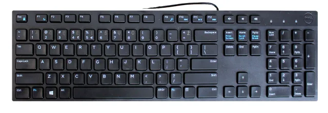 Dell | KB216 | Keyboard | Wired | Lithuanian | Black
