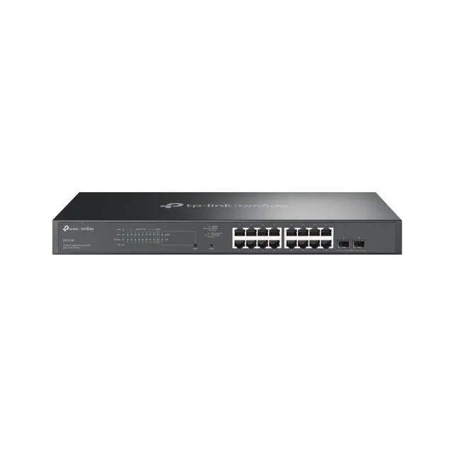 Switch|TP-LINK|Omada|SG2218P|Desktop/pedestal|16x10Base-T / 100Base-TX / 1000Base-T|2xSFP|PoE+ ports 16|150 Watts|SG2218P