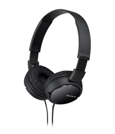 Headphones, MDR-ZX110, Wired, Over-Ear, Black