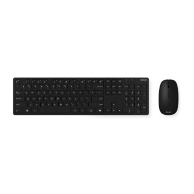 Asus W5000, Keyboard and Mouse Set, Wireless, US, Black
