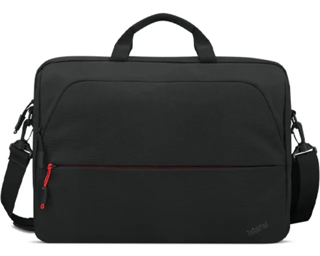Lenovo | Essential | ThinkPad Essential 15.6" Topload (Sustainable & Eco-friendly, made with recycled PET: Total 7.5% Exterior: 24%) | Fits up to size 16 " | Topload | Shoulder strap | Black
