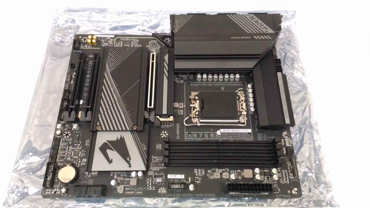 Gigabyte B760 AORUS ELITE 1.0 M/B, Processor family Intel, Processor socket LGA1700, DDR5 DIMM, Memory slots 4, Supported hard disk drive interfaces 	SATA, M.2, Number of SATA connectors 4, Chipset Intel B760 Express, ATX, USED, REFURBISHED, WITHOUT ACCESSORIES, ONLY BACKPLATE INCLUDED