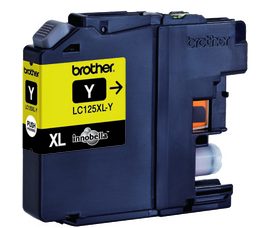 Brother LC125XLY, Ink Cartridge, Yellow
