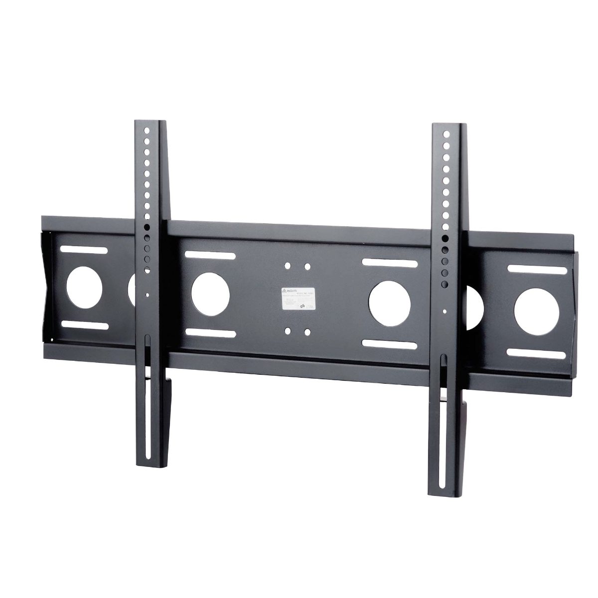 Wall mount, PWB1C-B, 40-75 ", Maximum weight (capacity) 80 kg, Black