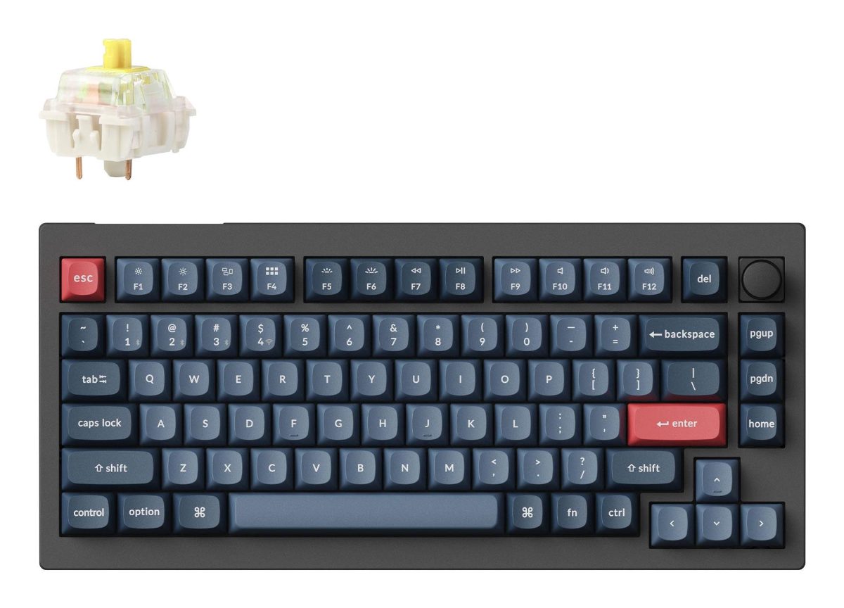 KEYBOARD WRL V1 MAX RGB/CARBON BLACK V1M-D4 KEYCHRON