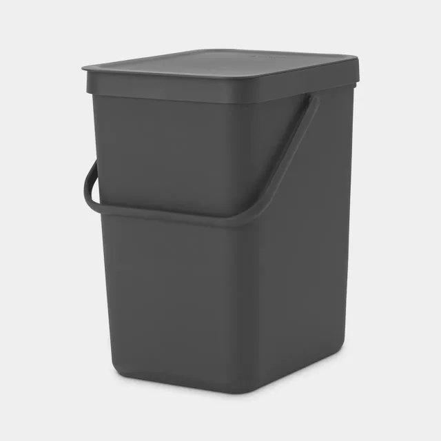 BRABANTIA atkritumu tvertne Sort & Go, 25 l, Grey