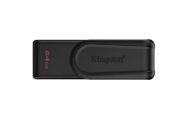 Kingston USB Flash Drive | DataTraveler Exodia S | 64 GB | USB 3.2 Gen 1 | Black