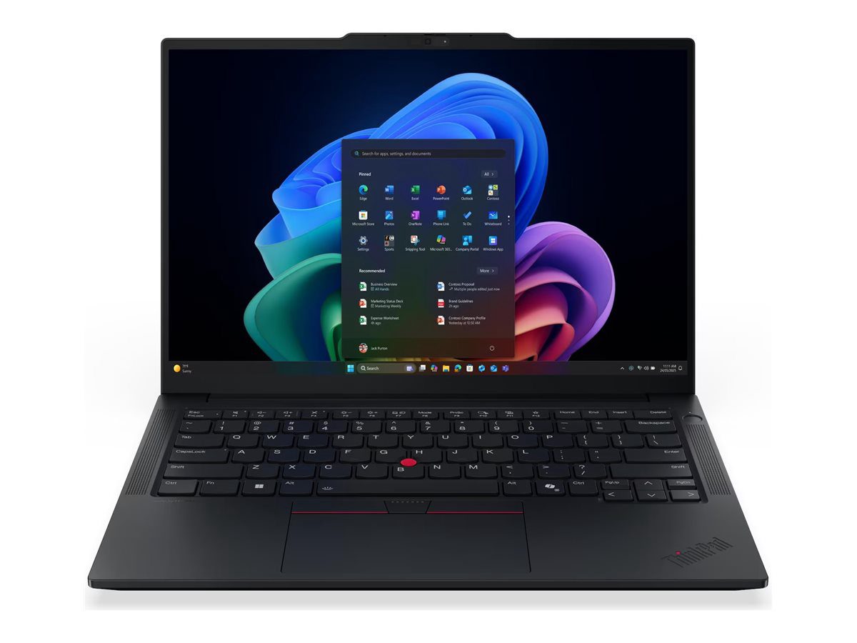 Lenovo ThinkPad E14 G8 Intel, Black, 14 ", IPS, WUXGA, 1920 x 1200 pixels, Anti-glare, Intel Core Ultra 5, 325, 16 GB, SODIMM DDR5, Solid-state drive capacity 512 GB, Intel Graphics, Windows 11 Pro, 802.11be, Bluetooth version 5.4, Keyboard language Nordic, Keyboard backlit, Warranty 36 month(s), Battery warranty 12 month(s)