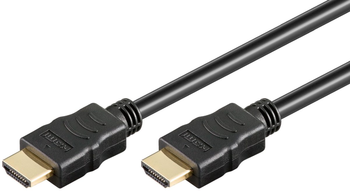 Goobay 80103 Soft HDMI High-Speed Cable with Ethernet, Soft, 2 m