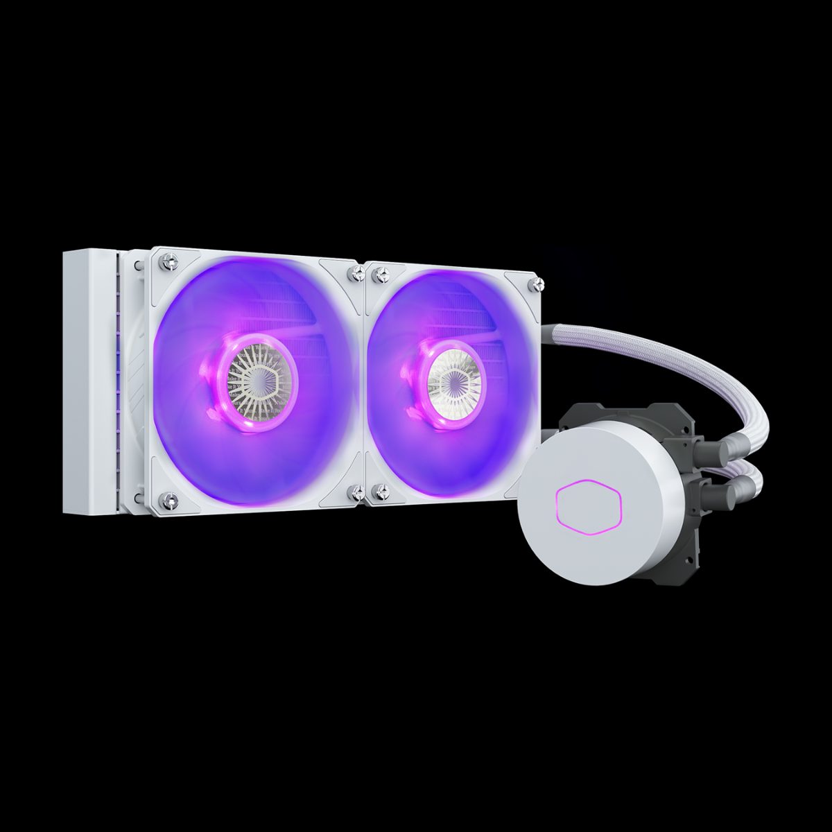 MasterLiquid ML240L V2 RGB Cooler, White, Cooler